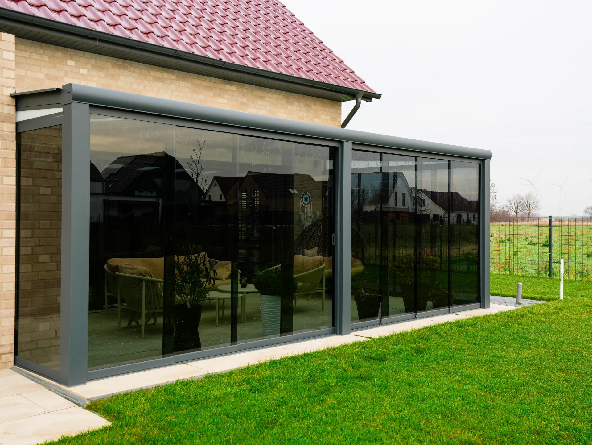 Lord Veranda project - glazen dak veranda